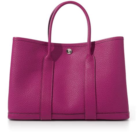 hermes garden party rose pourpre|hermes garden party handbags.